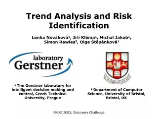 Trend Analysis and Risk Identification