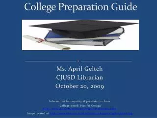 College Preparation Guide