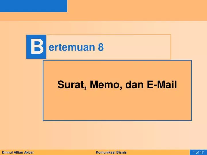 ertemuan 8