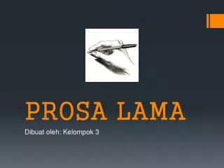prosa lama