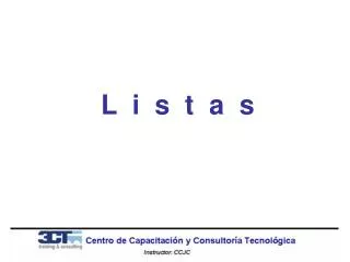 l i s t a s