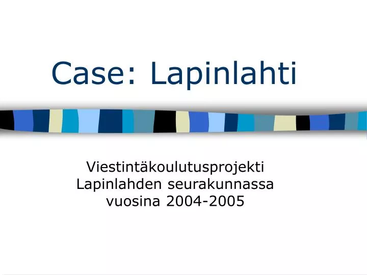 case lapinlahti