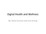 Digital Health and Wellness - slide 1