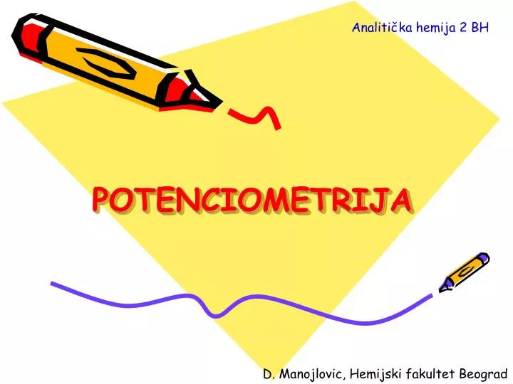 potenciometrija