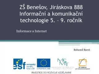 informace a internet