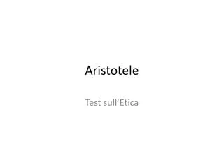 aristotele