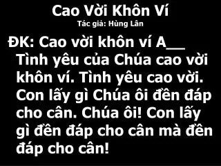 cao v i kh n v t c gi h ng l n