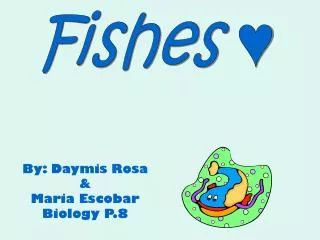 By: Daymis Rosa &amp; Maria Escobar Biology P.8