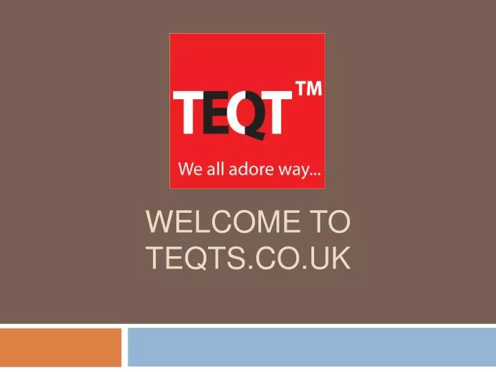 welcome to teqts co uk