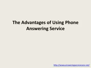 Phone Answering Service