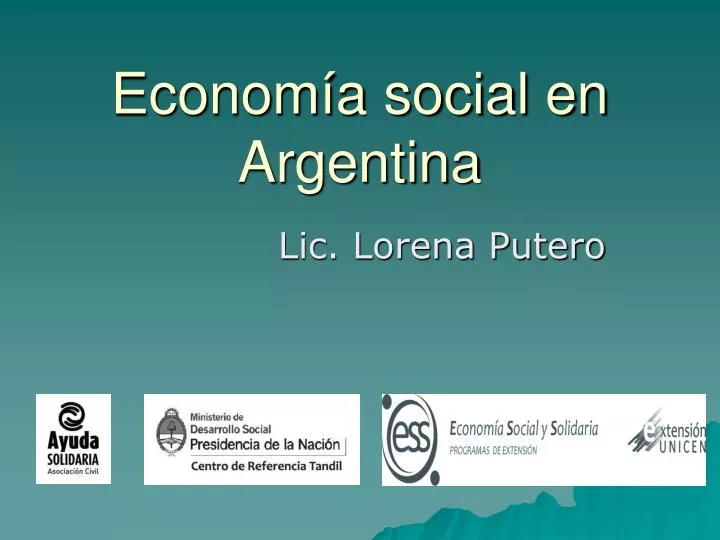 econom a social en argentina
