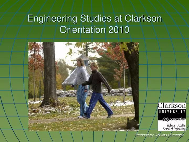 engineering studies at clarkson orientation 2010