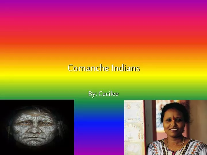 comanche indians