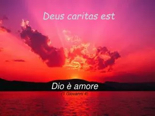 deus caritas est
