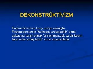 dekonstr kt v zm