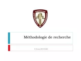 m thodologie de recherche