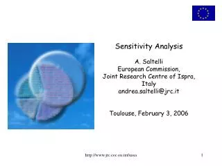 Sensitivity Analysis A. Saltelli