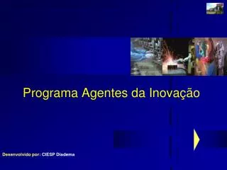 programa agentes da inova o