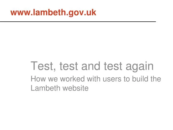 www lambeth gov uk