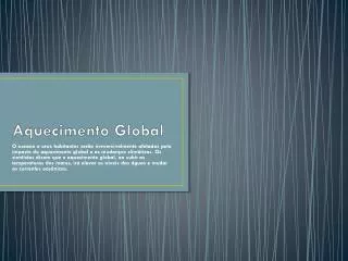 aquecimento global