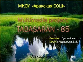 TABASARAN - 85