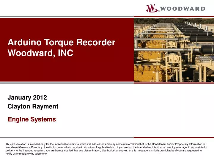 arduino torque recorder woodward inc