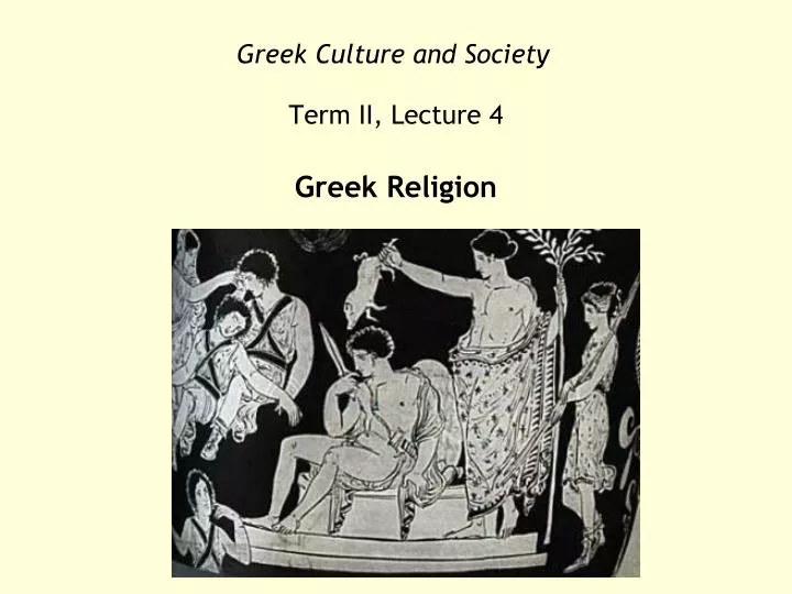 greek culture and society