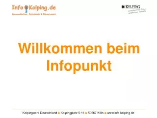 willkommen beim infopunkt