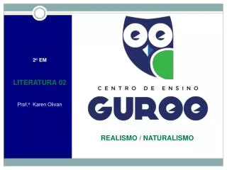 realismo naturalismo