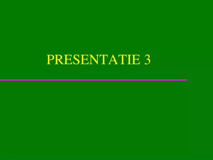 presentatie 3