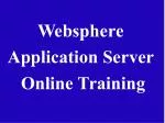websphere application server online training - slide 1