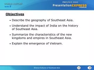 Describe the geography of Southeast Asia.