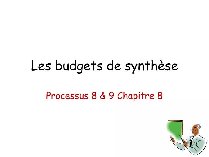 les budgets de synth se