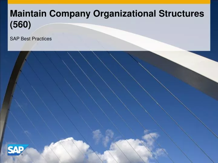 maintain company organizational structures 560