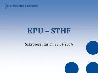 kpu sthf