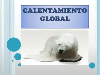 calentamiento global