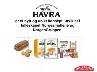er et nytt og unikt konsept utviklet i felleskapet norgesm llene og norgesgruppen