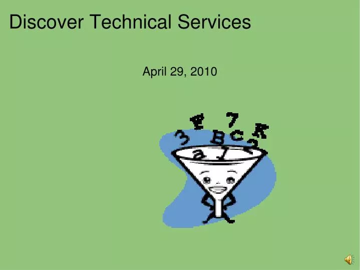 discover technical services
