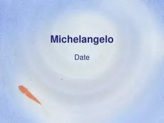 michelangelo