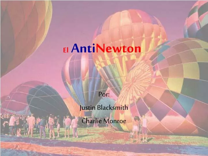 el anti newton