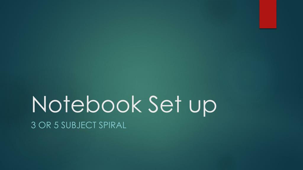 PPT - 8th Grade Science Notebook Setup: Spiral Bound with Activities ...