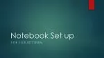 8th Grade Science Notebook Setup: Spiral Bound with Activities and Notes - slide 1