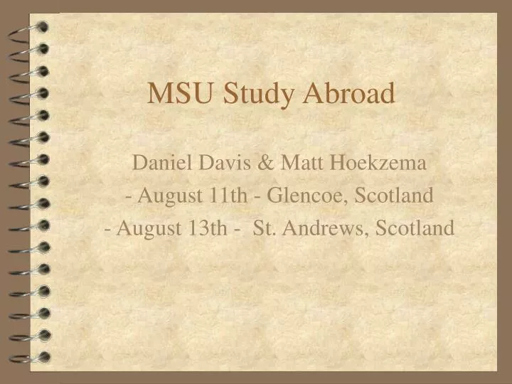 msu study abroad