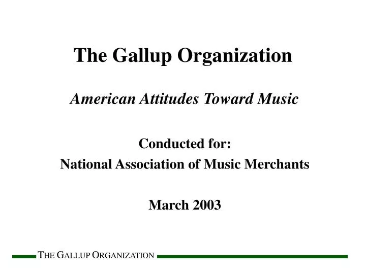 american attitudes toward music conducted for national association of music merchants march 2003