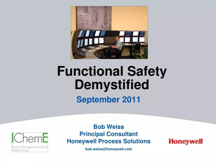 functional safety demystified