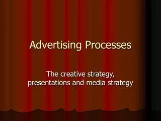 advertising processes