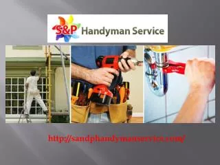 Handyman Tallahassee FL - S & P Handyman Service