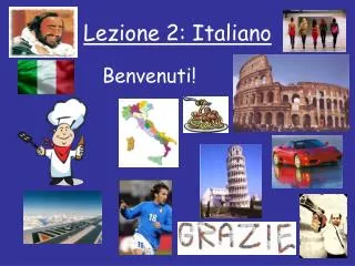 Lezione 2: Italiano