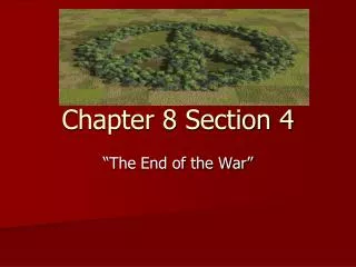 Chapter 8 Section 4