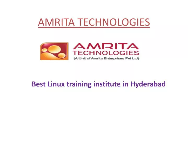 amrita technologies